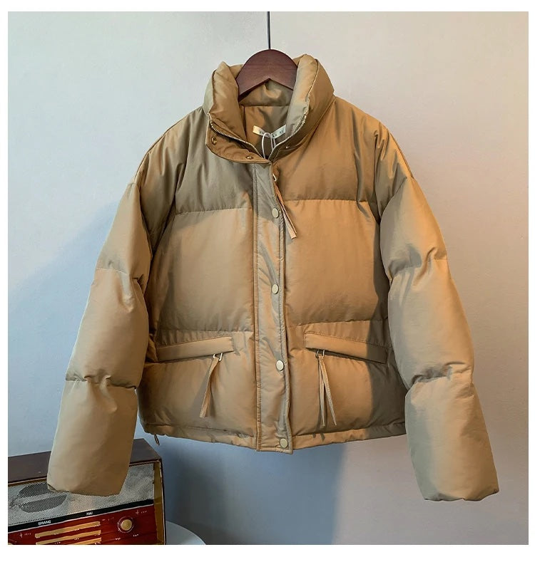 Cropped Puffer Jacket