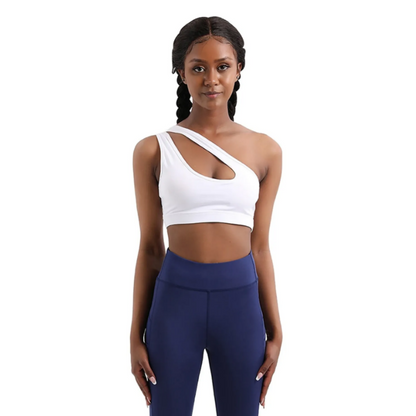 One Shoulder Crop Top