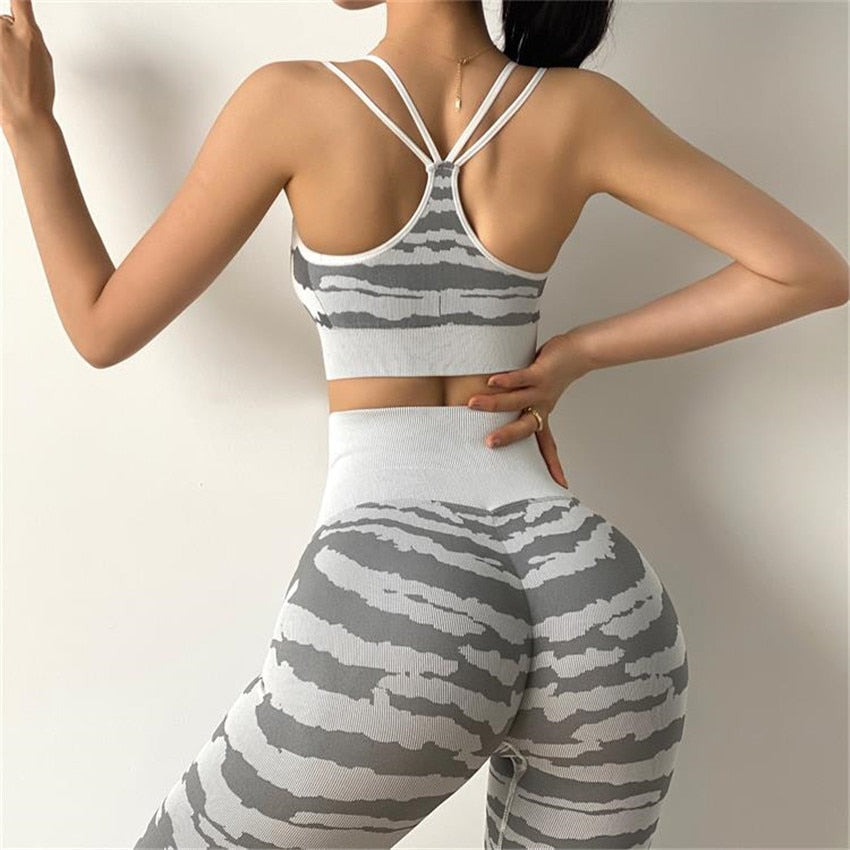 Temptress Crop Top and Leggings Set