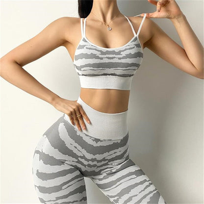 Temptress Crop Top and Leggings Set