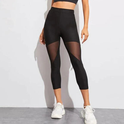 Meshwork 7/8 Length Leggings